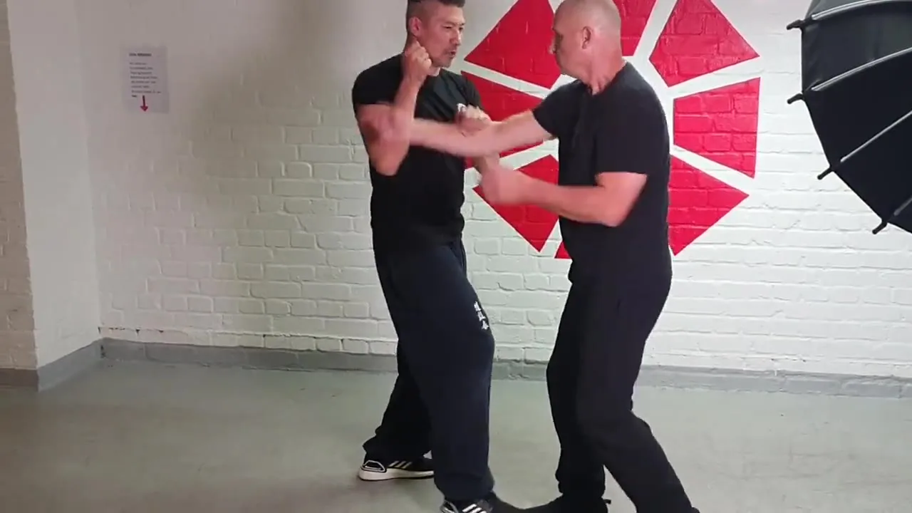 Trainingsszene bei Dao Wing Chun in Duisburg
